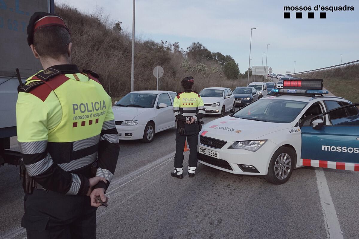 La policia extrema la seguretat per Cap d’Any