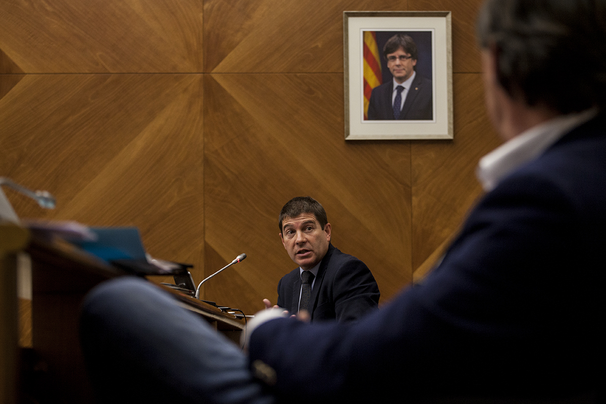 Una imatge mai vista al ple: només un regidor del PSC