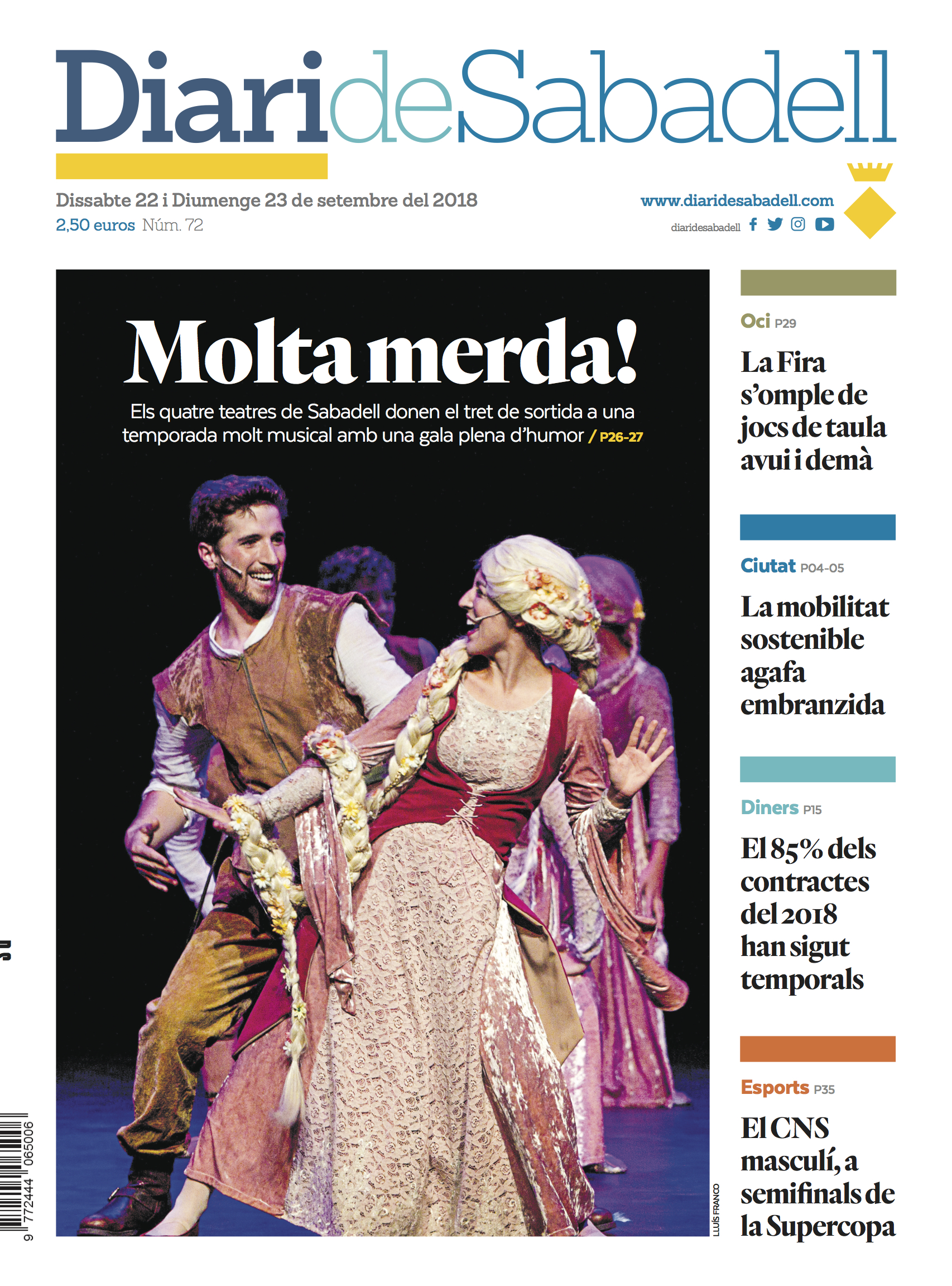 En portada: molta merda!