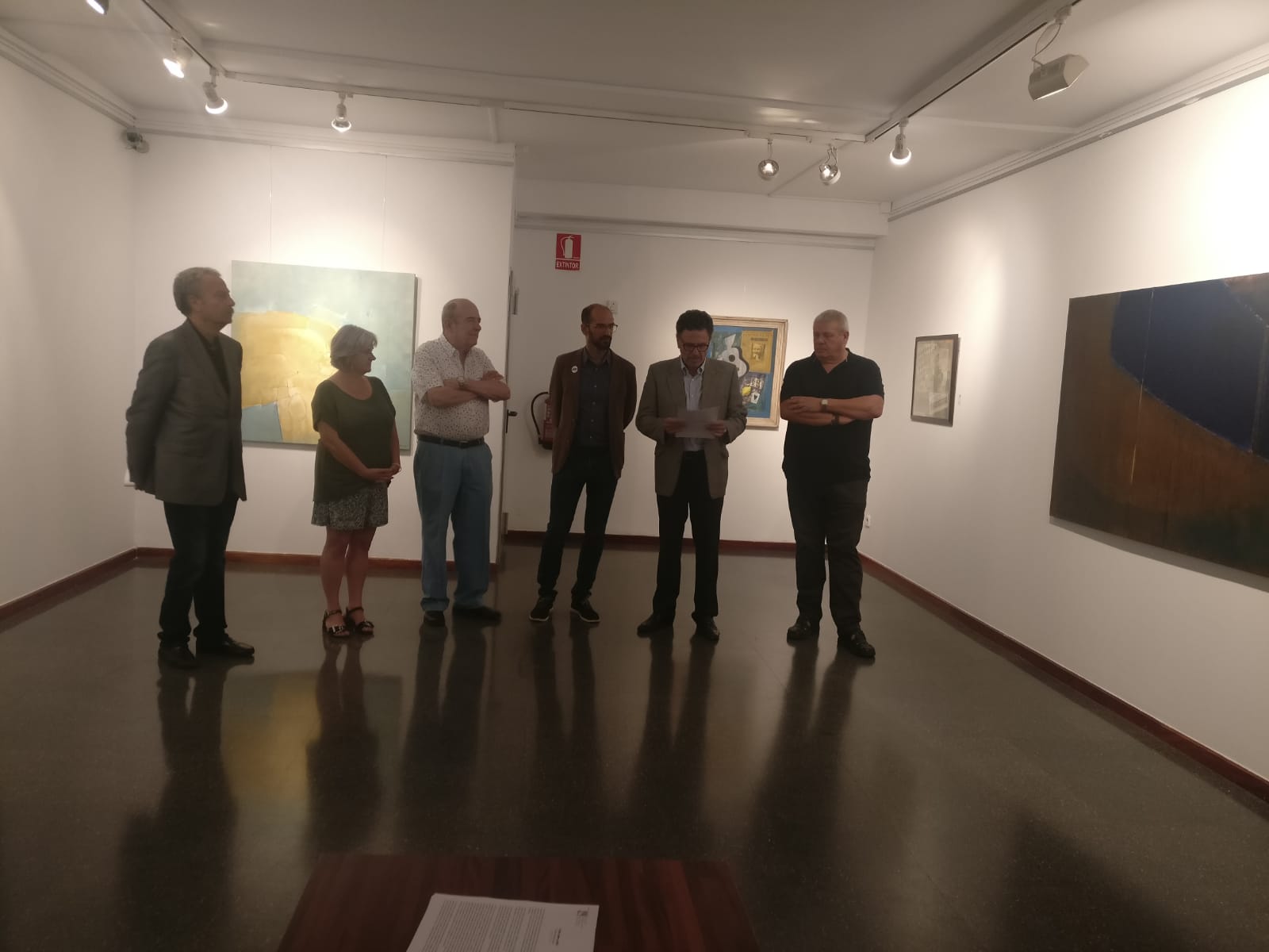 Belles Arts inaugura l'exposició del sabadellenc Ricard Calvo Duran