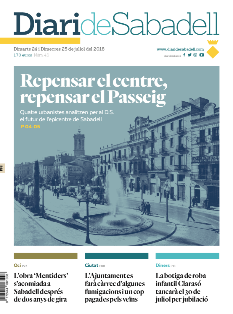 En portada: Repensar el Centre, Repensar el Passeig