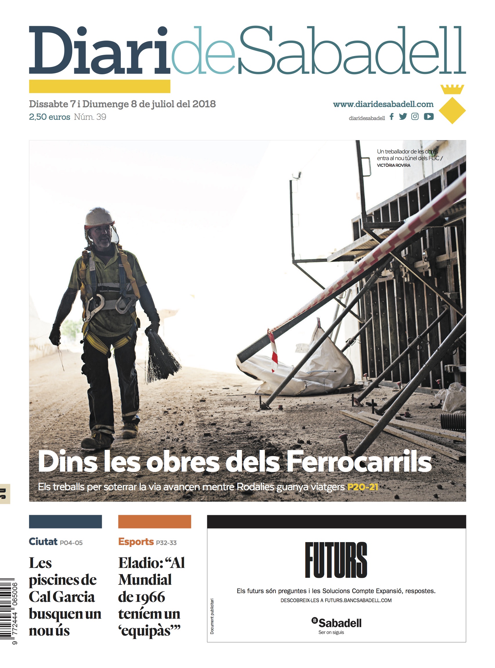En paper: Les obres dels Ferrocarrils per dins