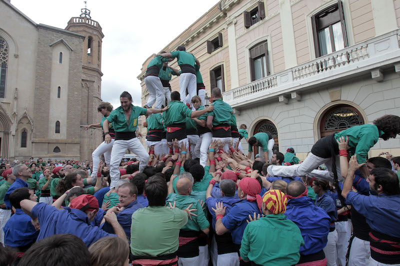 Els Saballuts impulsen tallers per promocionar els castellers a la ciutat
