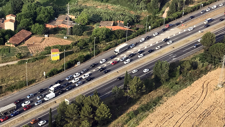 Les obres de la C-58 afectaran el trànsit les nits del 2 al 6 de juliol