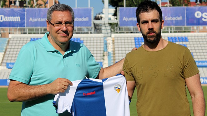 Pablo Becerril, nou tècnic del filial del Centre d'Esports Sabadell