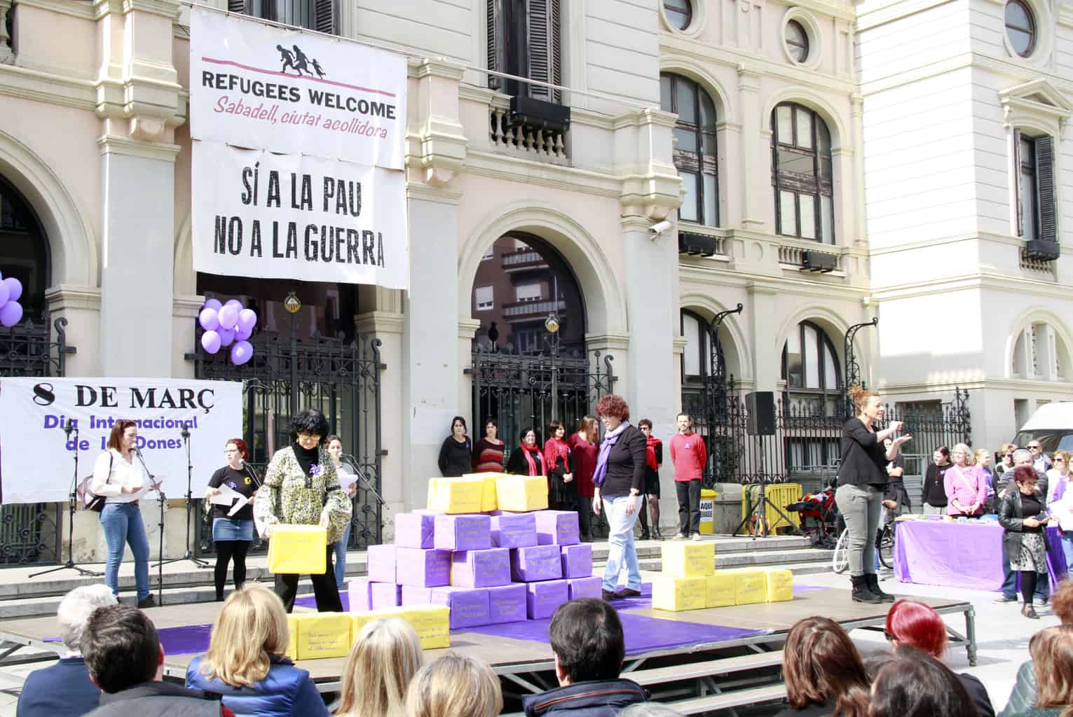 Crida a secundar la vaga feminista a favor de la igualtat i la justícia