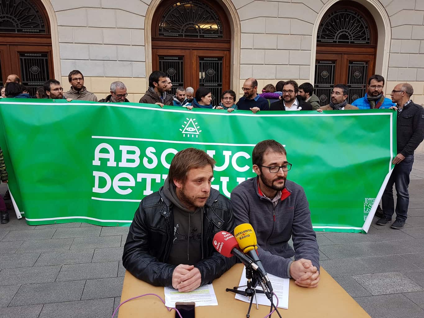 Celebren a la plaça de Sant Roc l’absolució dels acusats del Bemba