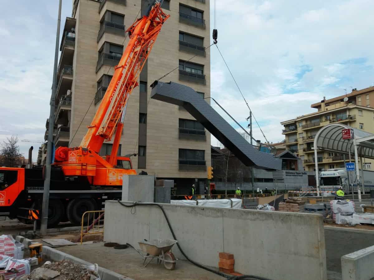 Les escales mecàniques arriben a l’estació de Sabadell Centre