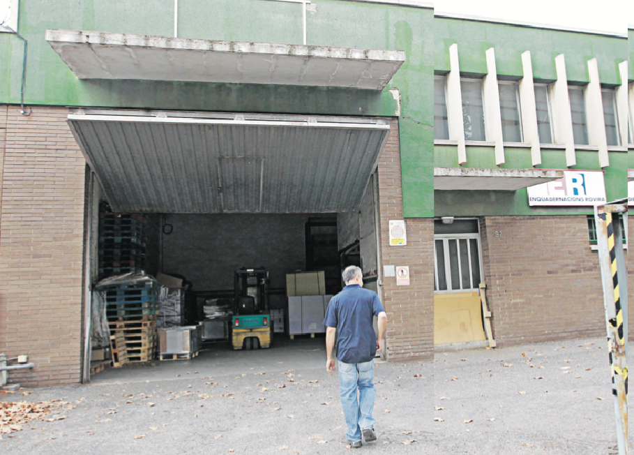 Intervenció de díptics de l’1-O a la Zona Hermètica