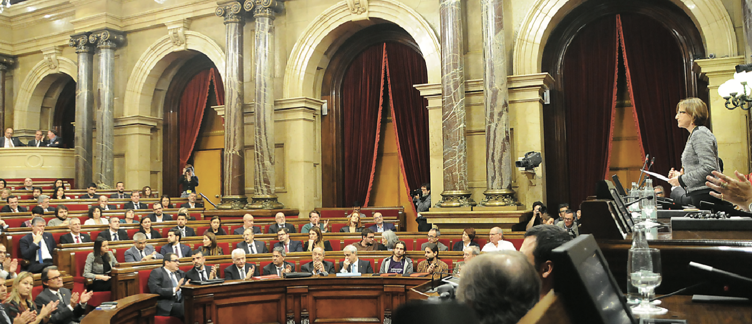 La sabadellenca Carme Forcadell és la segona dona que presideix el Parlament de Catalunya