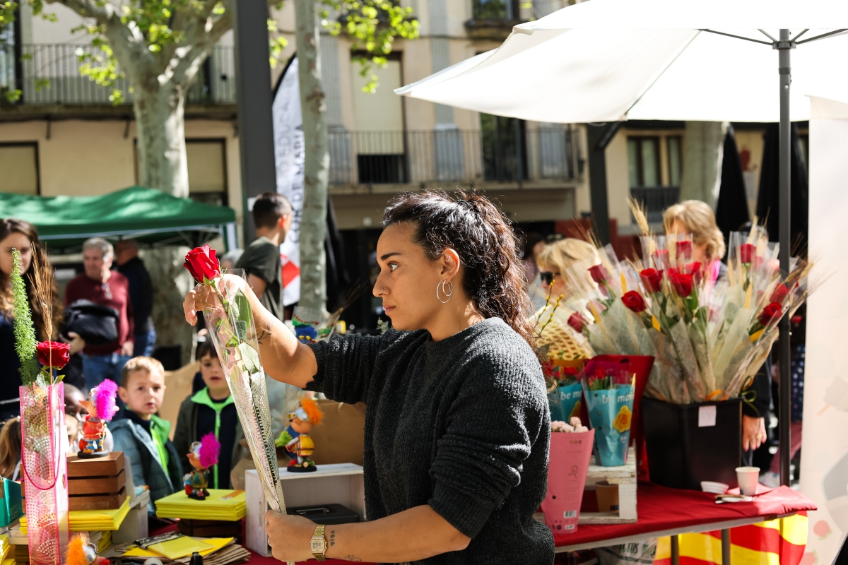 Sant Jordi a Olot - Martí Albesa Sant Jordi a Olot