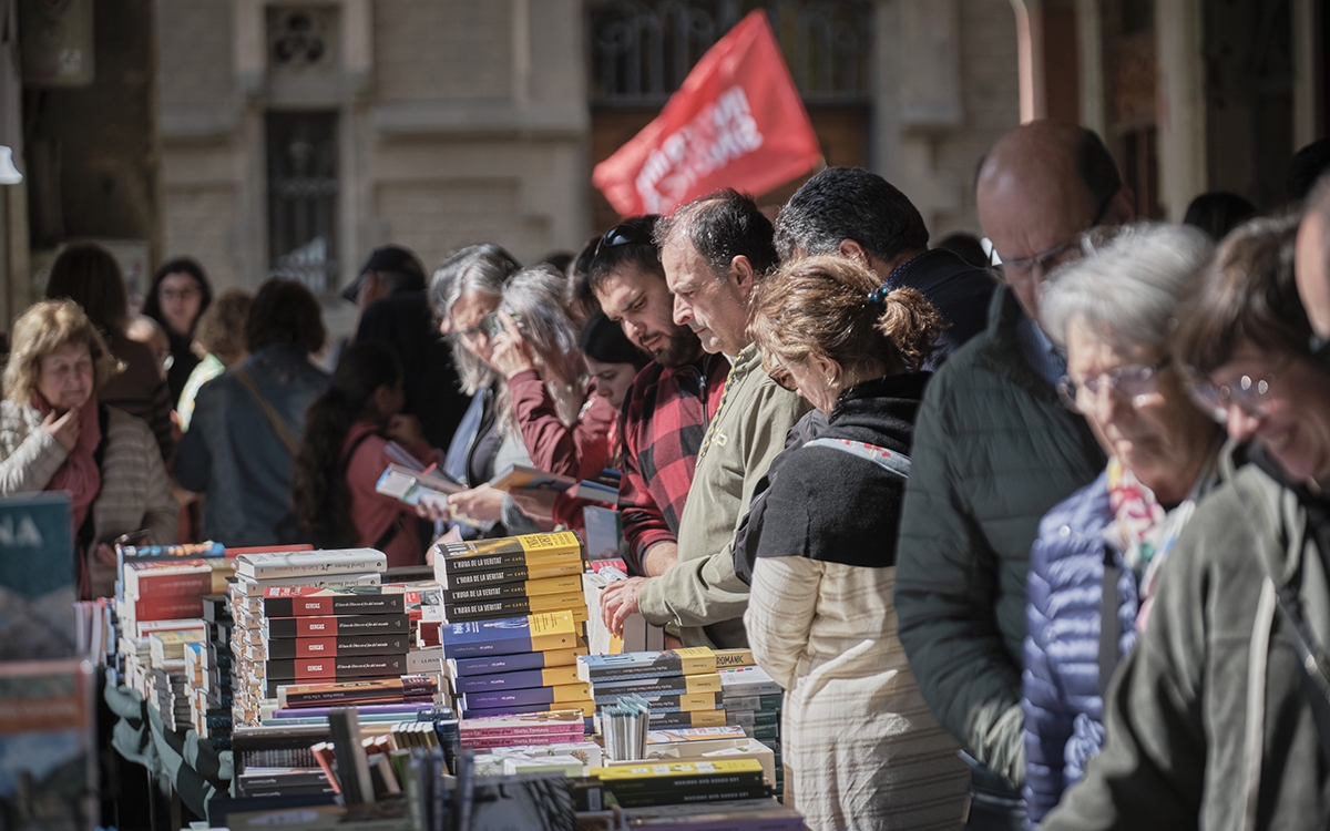 Sant Jordi a Vic, molt més que llibres i roses