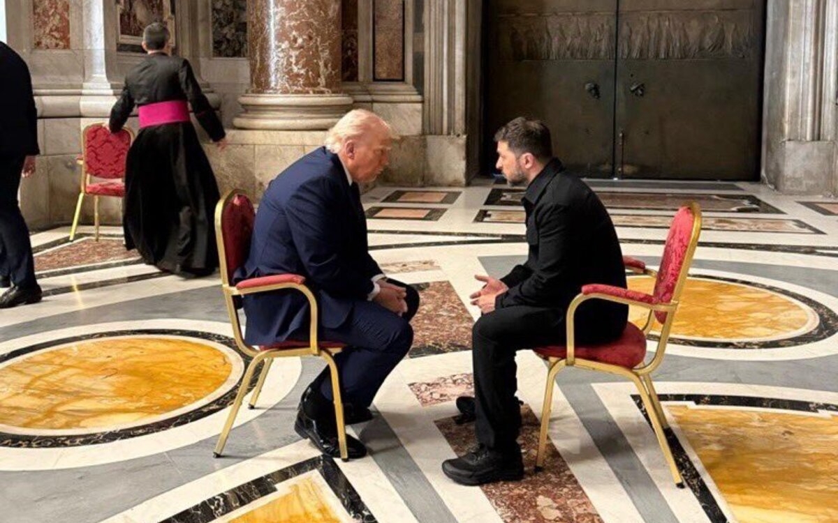 Trump i Zelenski es reuneixen a Roma: una «bona» trobada que pot ser «històrica» 