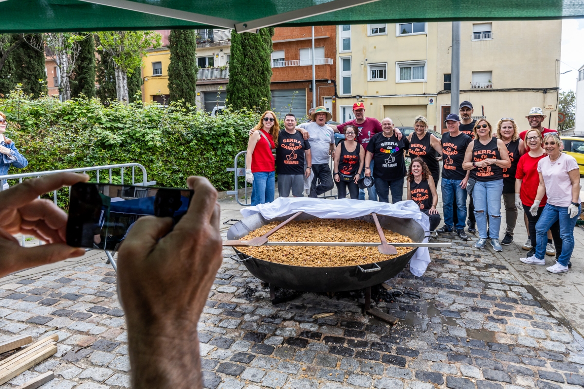 FOTOS | Un tastet de las 'migas' populars de l'associació de veïns Serra d’en Camaró
