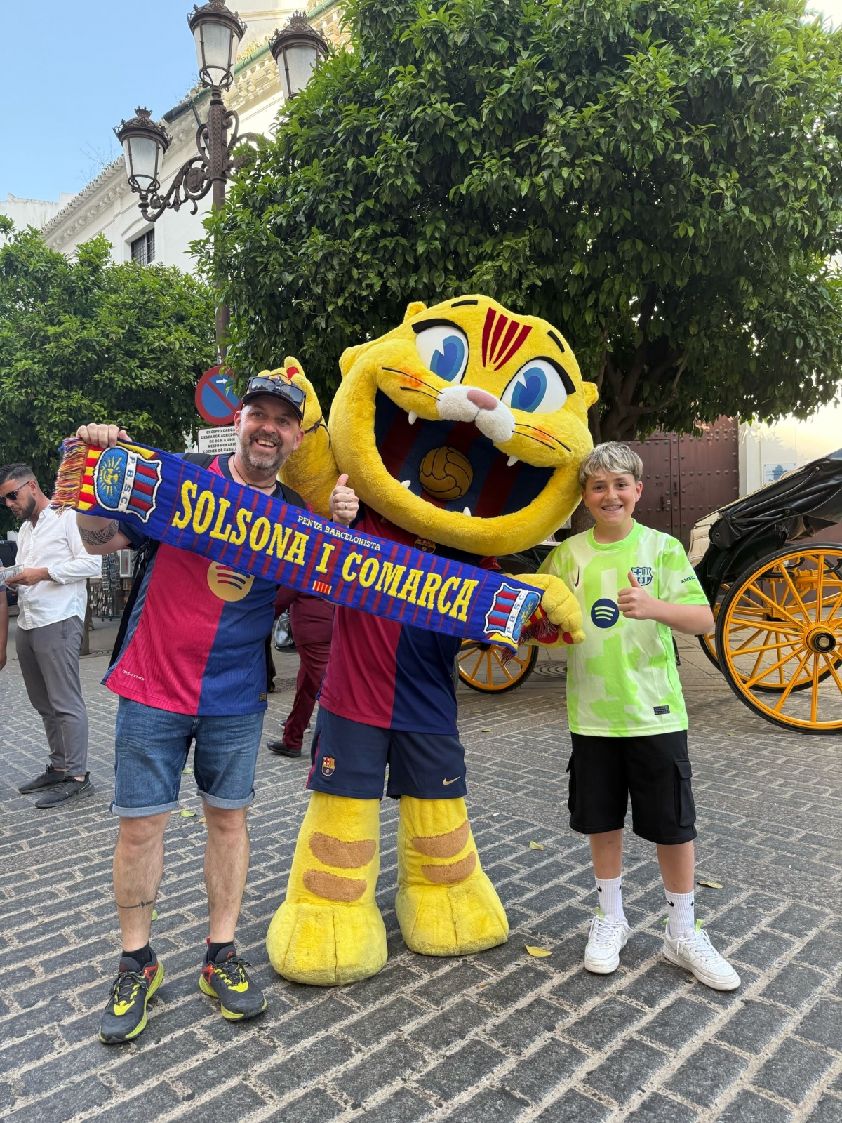 Penya barcelonista Solsona Final Copa del Rei 