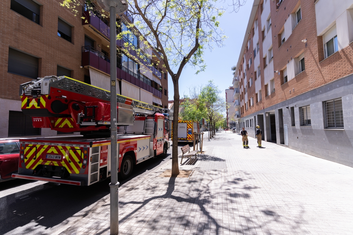 Bombers al carrer de Blasco de Garay - David Chao