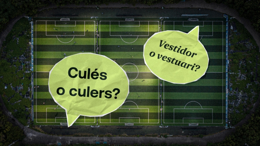 És possible barrejar llengua i futbol?