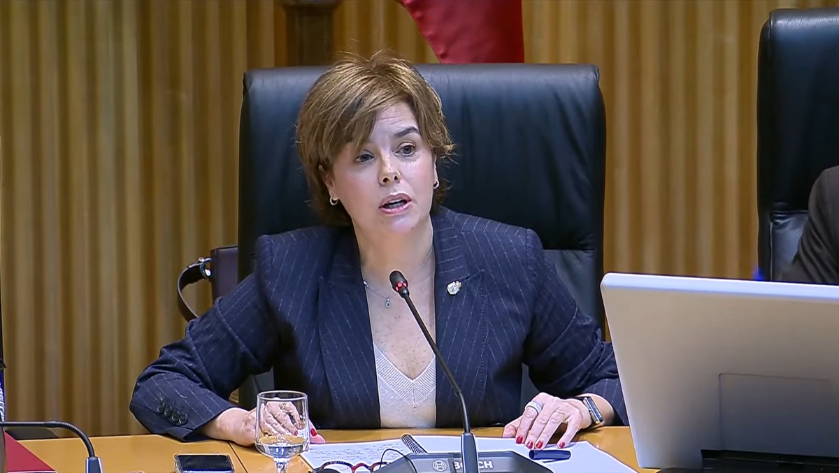 Sáenz de Santamaría també fuig d'estudi amb l'operació Catalunya: «No en tinc cap coneixement»