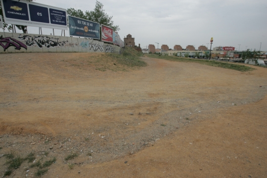 Pels voltants d’un camp de futbol