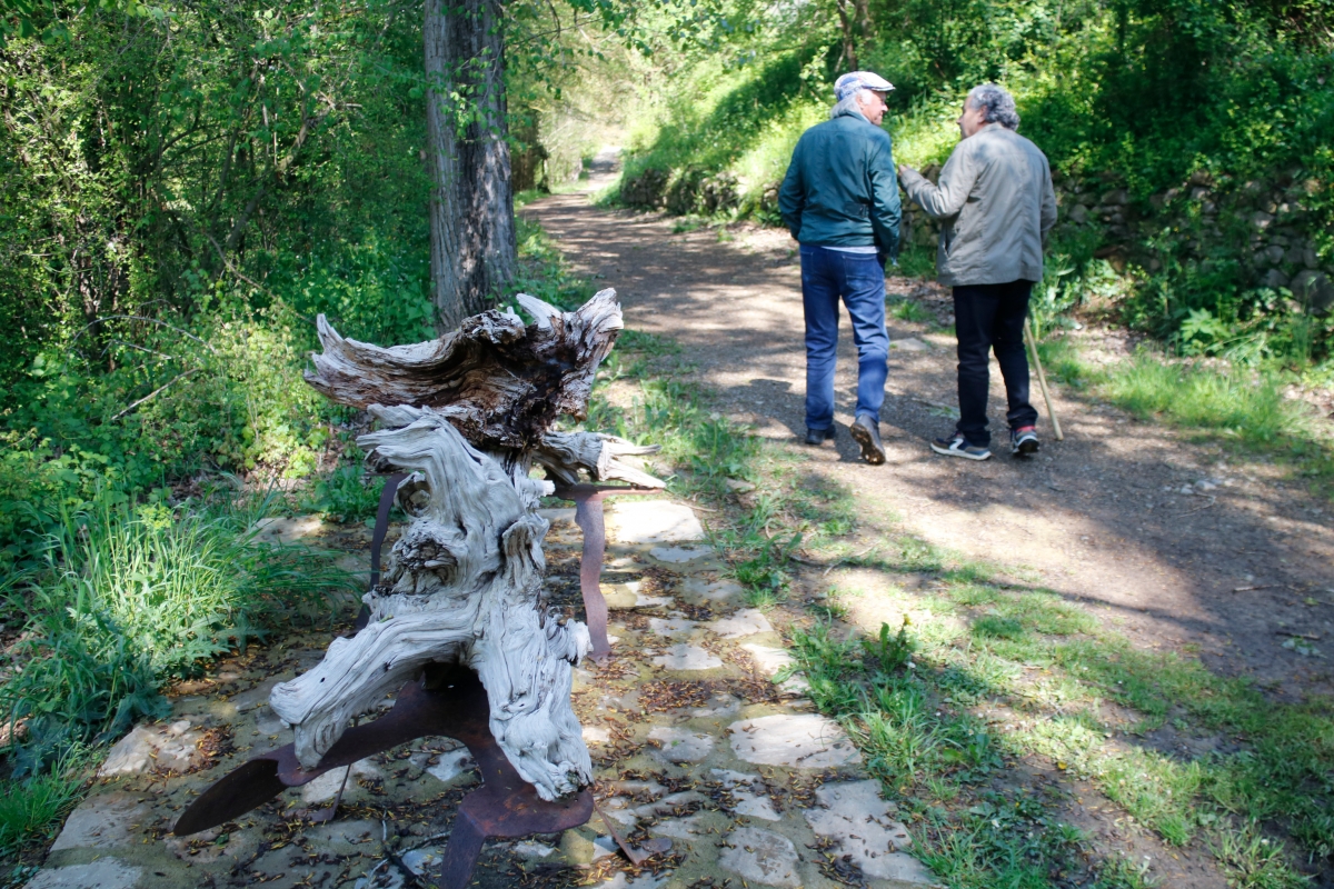 Una ruta al Ripollès fusiona art i mitologia popular del Pirineu