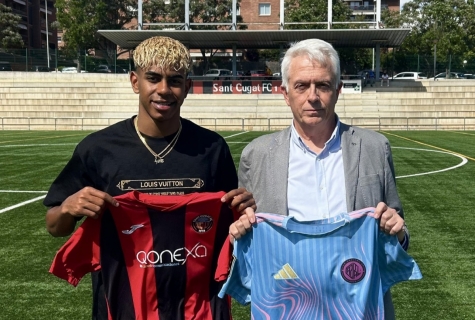 El Sant Cugat FC signa un acord amb l'equip de Lamine Yamal