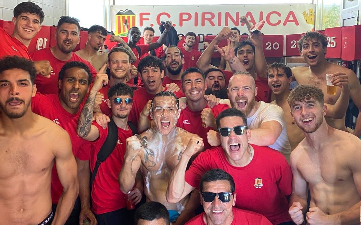 La Pirinaica goleja el Santfeliuenc i encara la primera ronda del play-off (3-0)