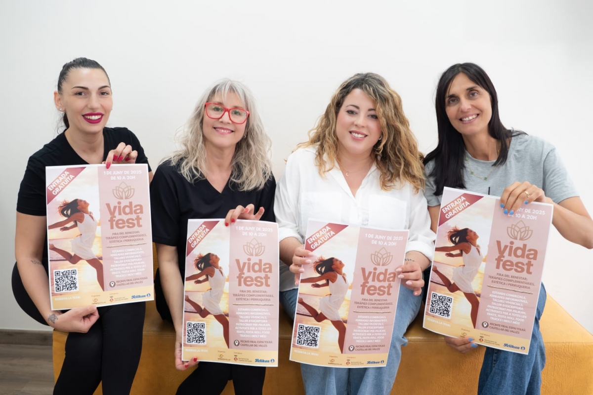 VidaFest a Castellar: primera edició de la fira del benestar i la salut a l'Espai Tolrà