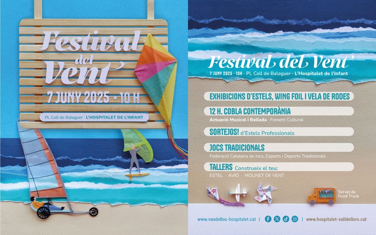 El Festival del Vent a l`Hospitalet de l`Infant. - Cedida El Festival del Vent a l`Hospitalet de l`Infant.
