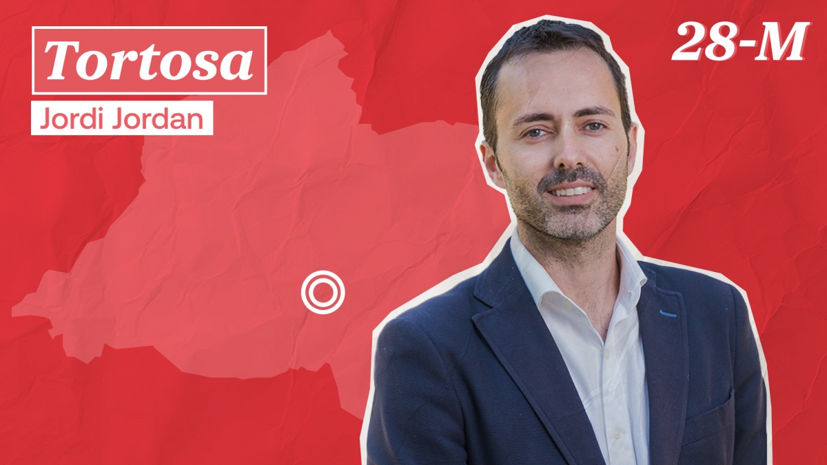 Jordi Jordan, alcalde de Tortosa. - Il·lustració: Aleix Pérez