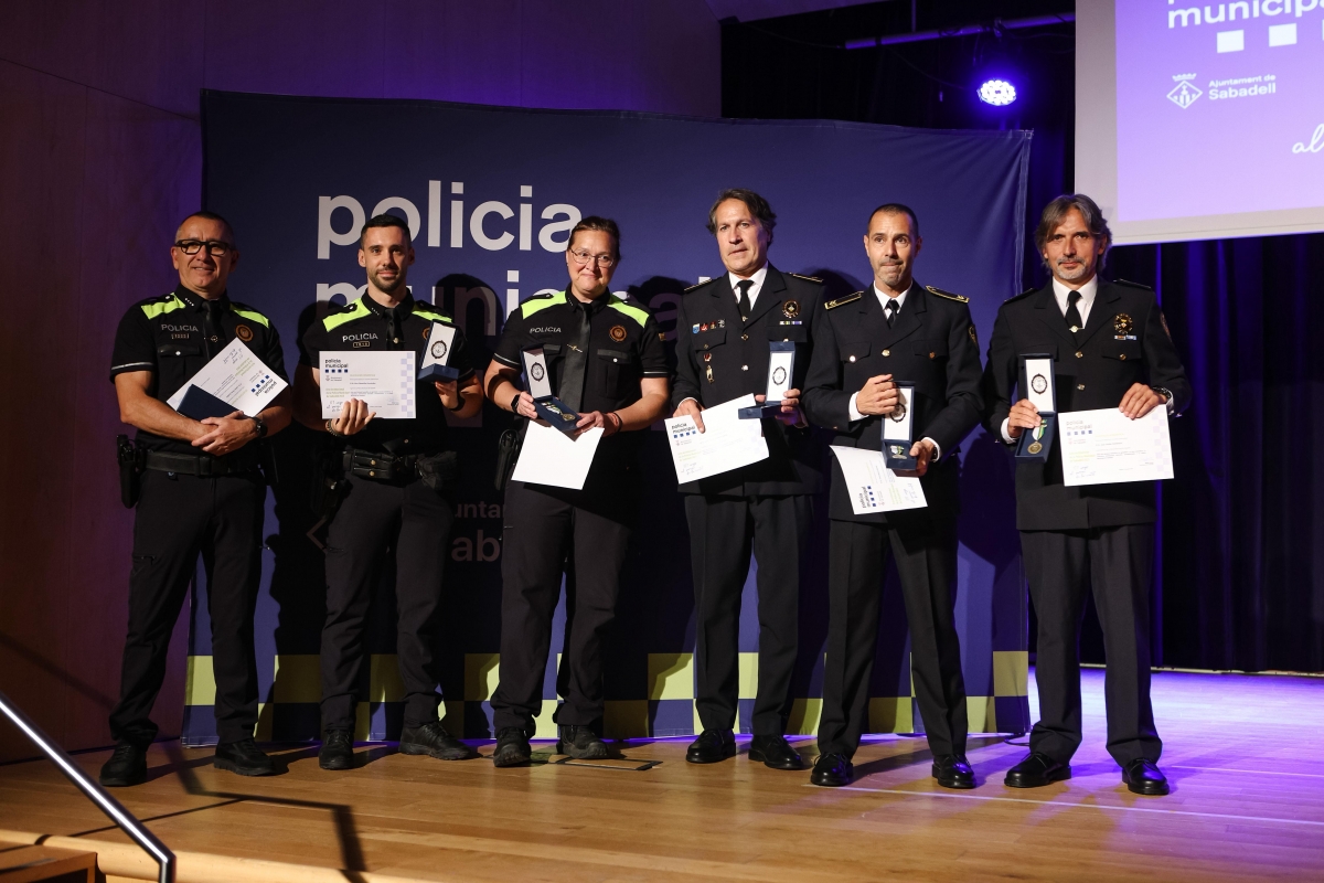 Sabadell reconeix la tasca dels cossos de seguretat 