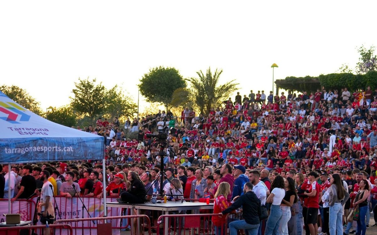 Tot a punt a Tarragona per seguir el partit del play-off d'ascens del Nàstic a la pantalla gegant