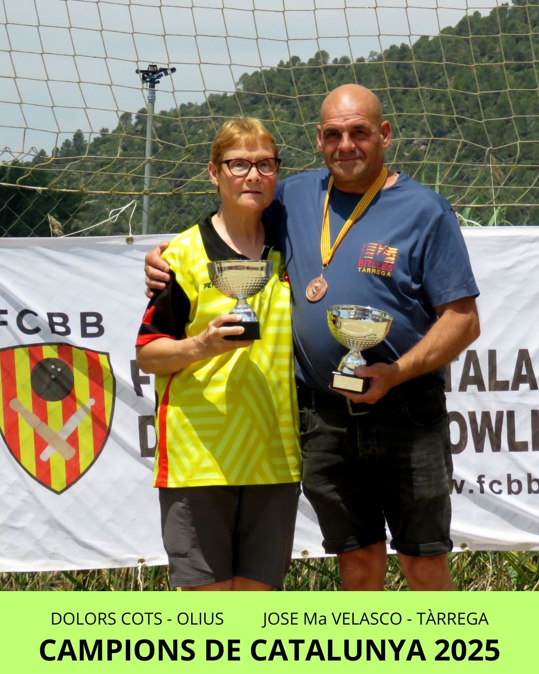 Dolors Cots Del Club Bitlles Olius Campiona Absoluta De Catalunya 