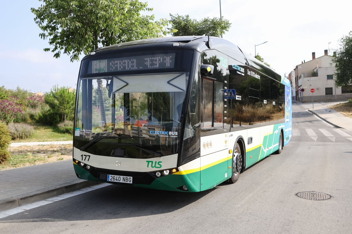 Autobús elèctric TUS Sabadell - VÍCTOR CASTILLO