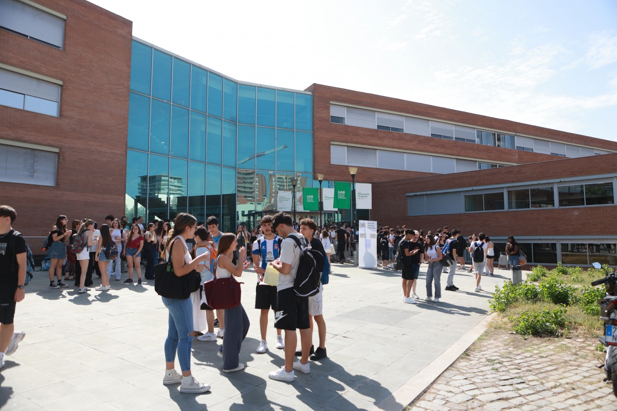 Selectivitat 2025 al Campus UAB de Sabadell - Víctor Castillo