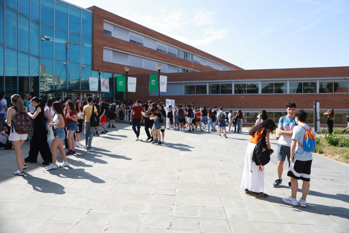 Selectivitat 2025 al Campus UAB de Sabadell - Víctor Castillo