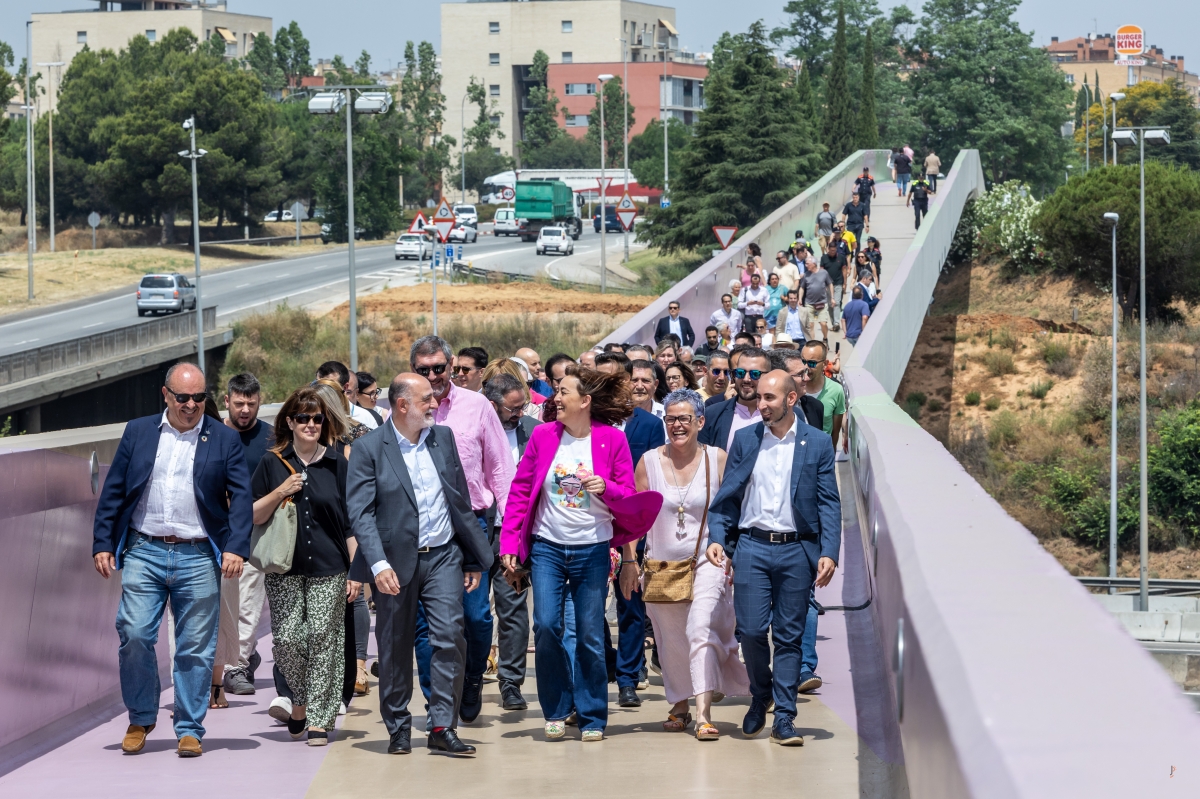 Inauguració del nou pont del Baricentro a Barberà - Juanma Peláez
