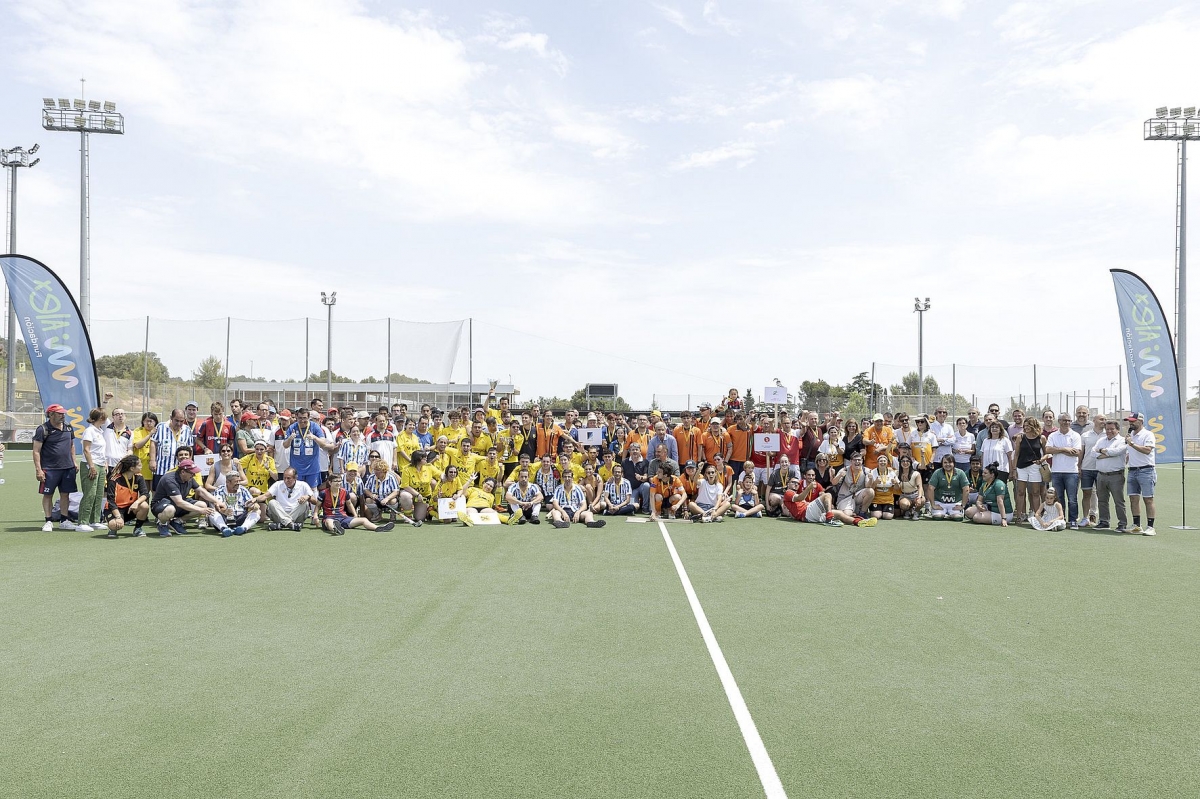 Acte de cloenda de la lliga de hockey +