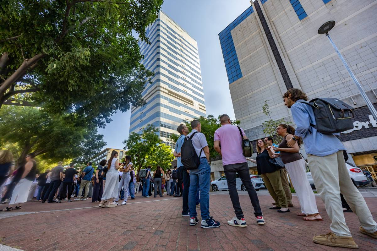 Simulacre d'incendi a la Torre Millenium - Juanma Peláez