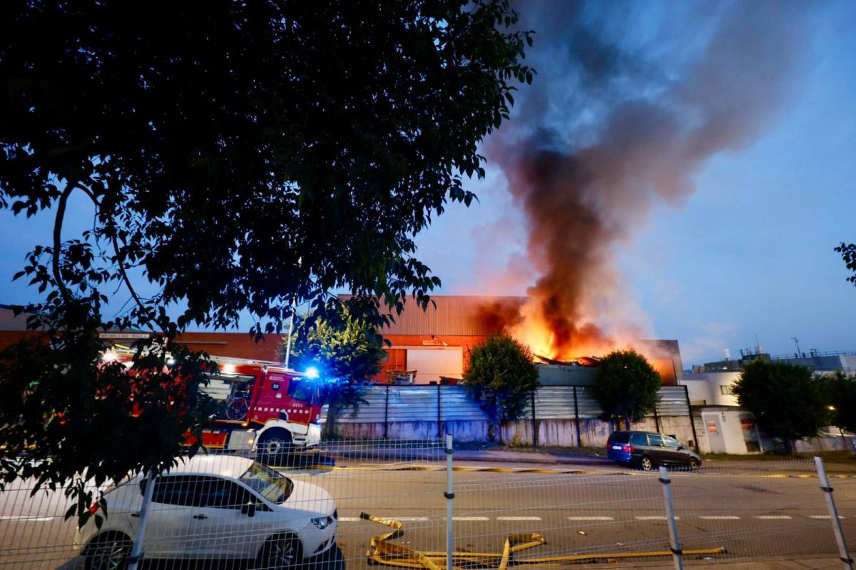 Incendi a Barberà - Cedida Incendi a Barberà
