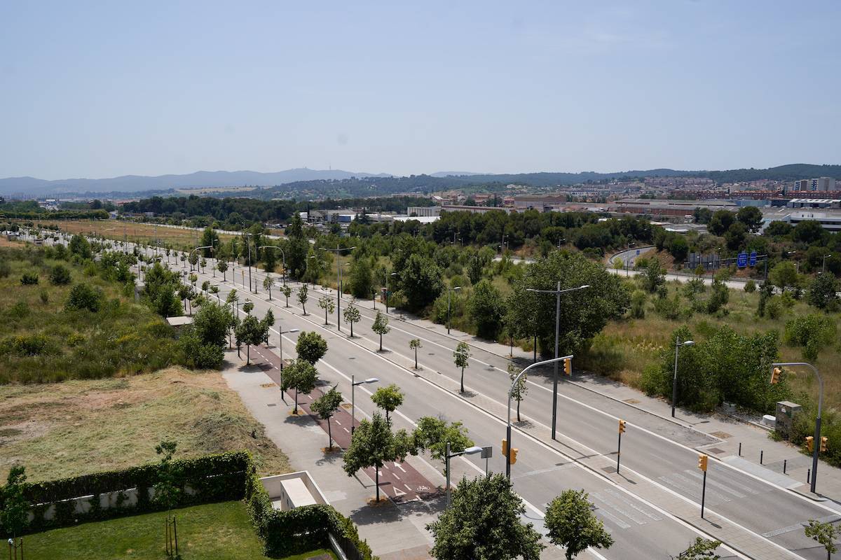 Zona on es preveu construir el tanatori de Can Gambús - David Chao