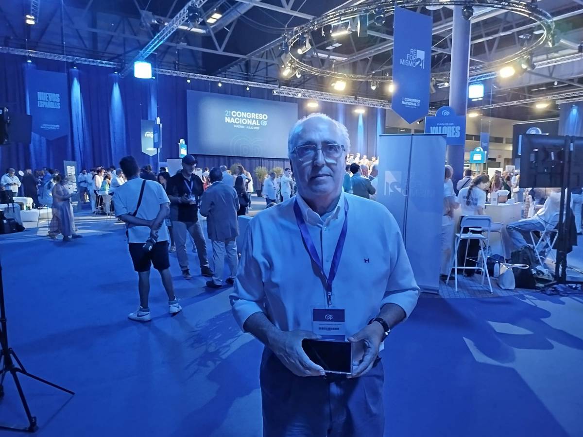 José Manuel Fernández, al congrés del PP. - PM