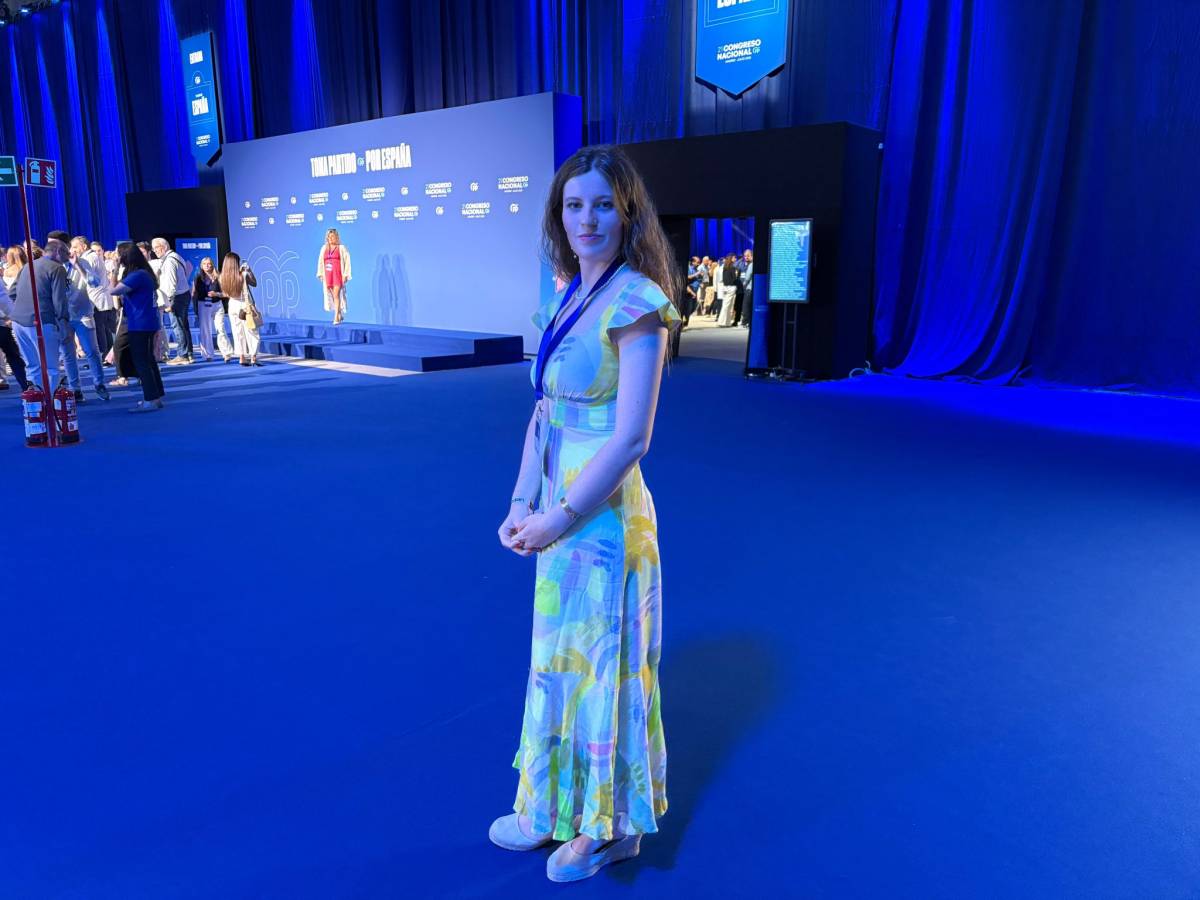 Virginia de la Paz Guerro, al congrés del PP. - Pm
