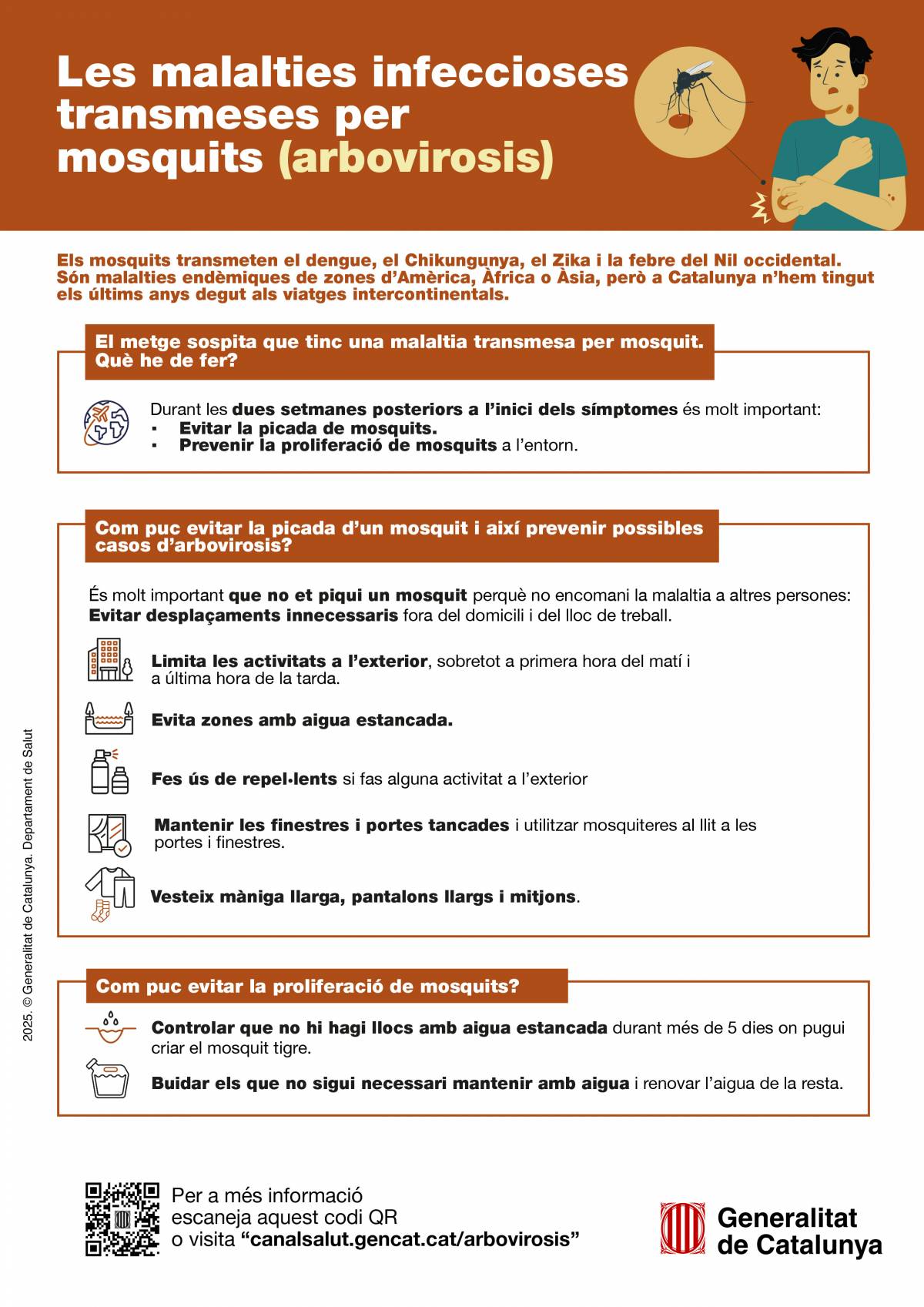 Malalties infeccioses transmeses per mosquits - Generalitat de Catalunya Malalties infeccioses transmeses per mosquits