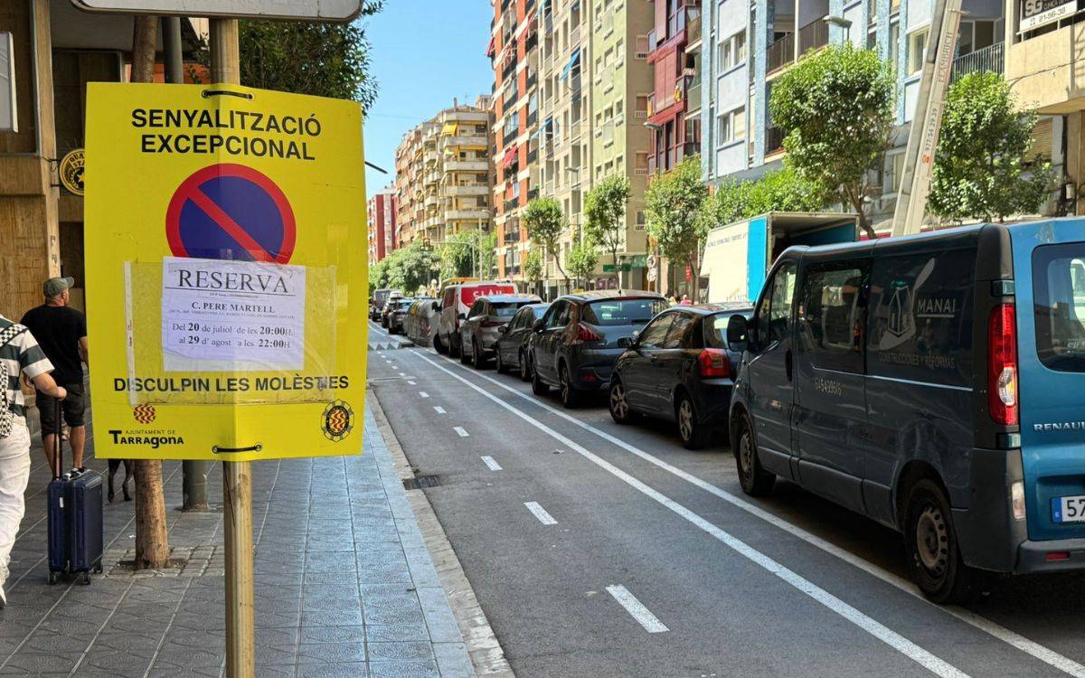 Posen data a les obres per eliminar el carril bici del carrer Pere Martell de Tarragona