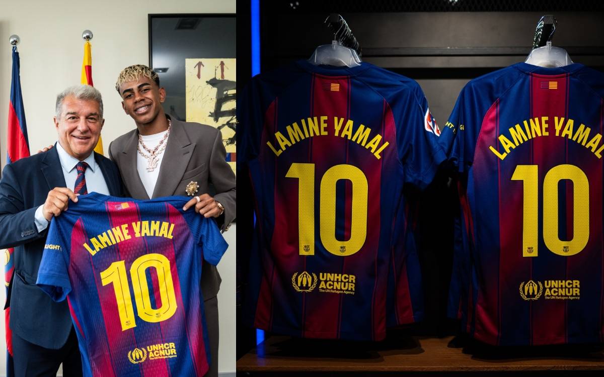 «De Rocafonda al món»: el Barça anuncia el 10 de Lamine Yamal