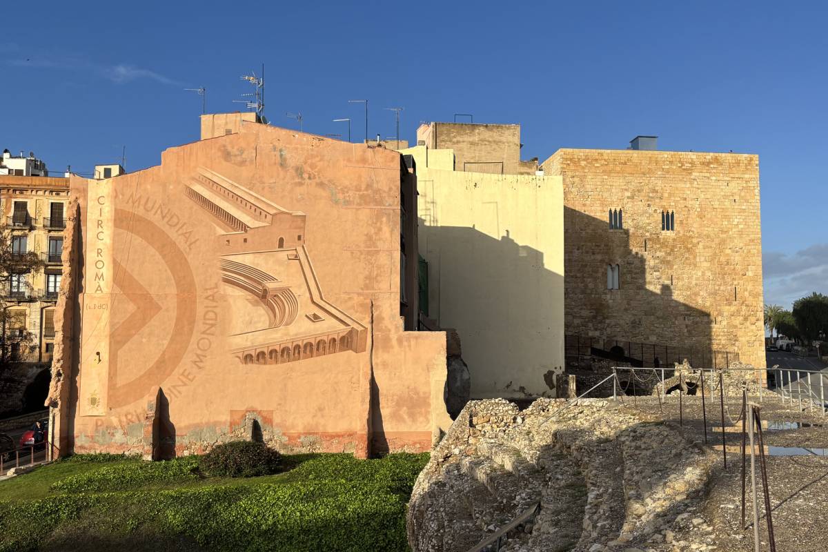 Una de les zones de la Tarraco romana