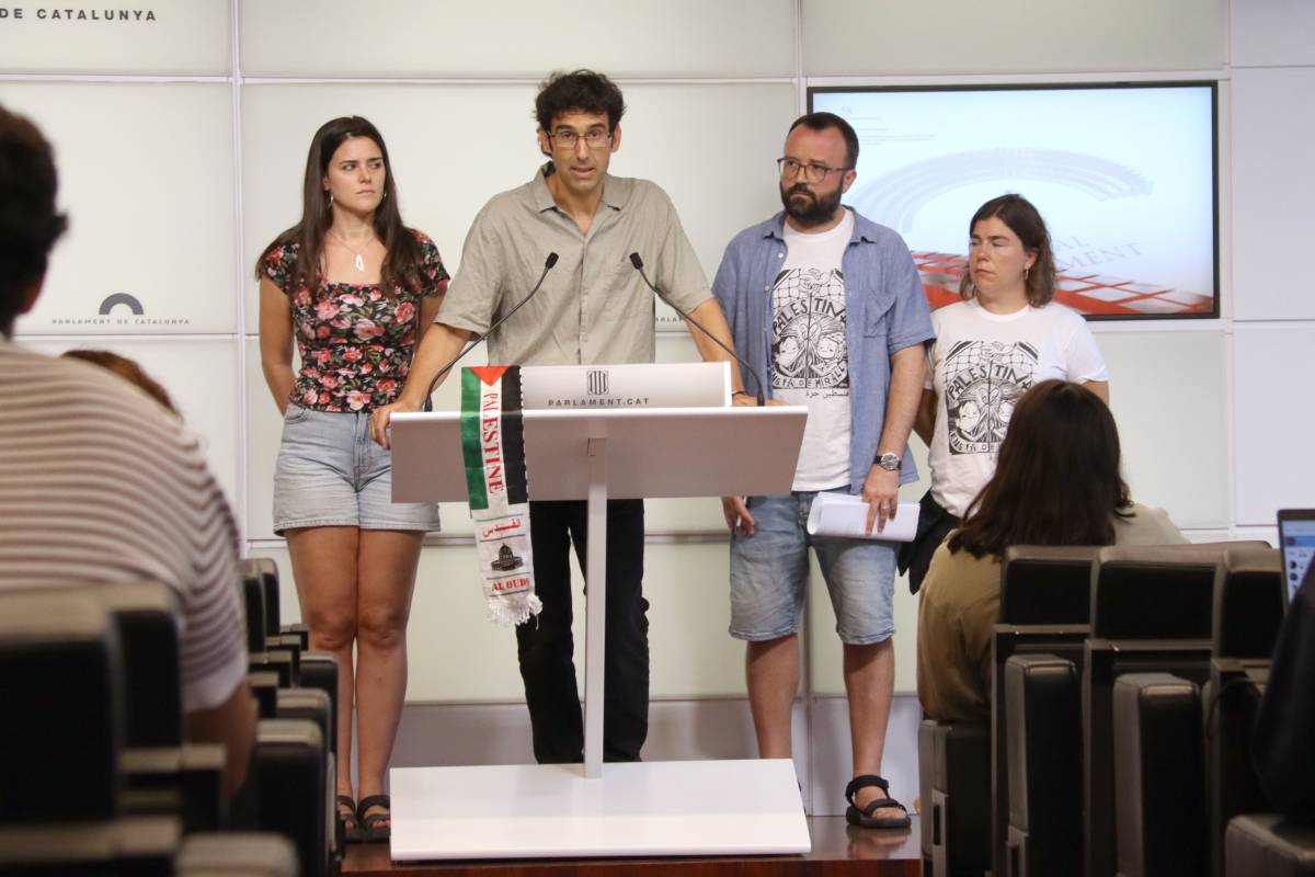 ERC, els Comuns i la CUP demanaran que Catalunya trenqui relacions amb Israel