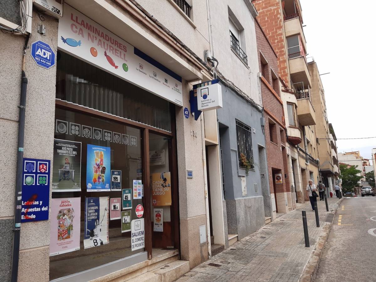 Cau el segon premi de la Loteria Nacional a Terrassa