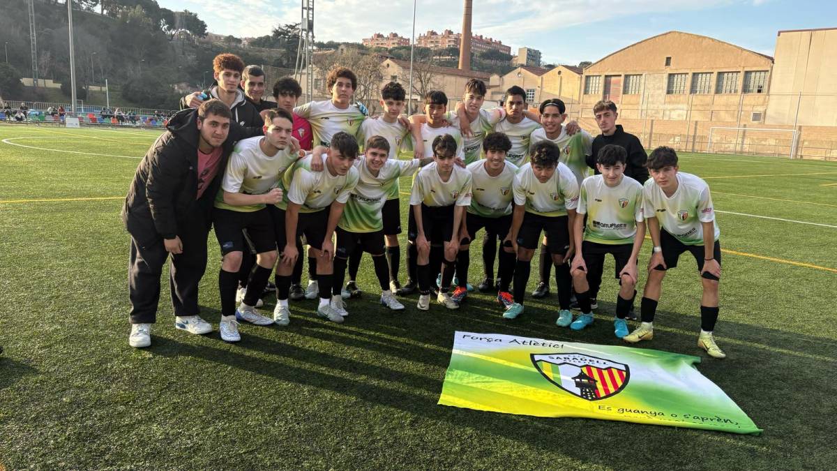 Un dels equips del Sabadell Atlètic d'aquesta temporada - CEDIDA