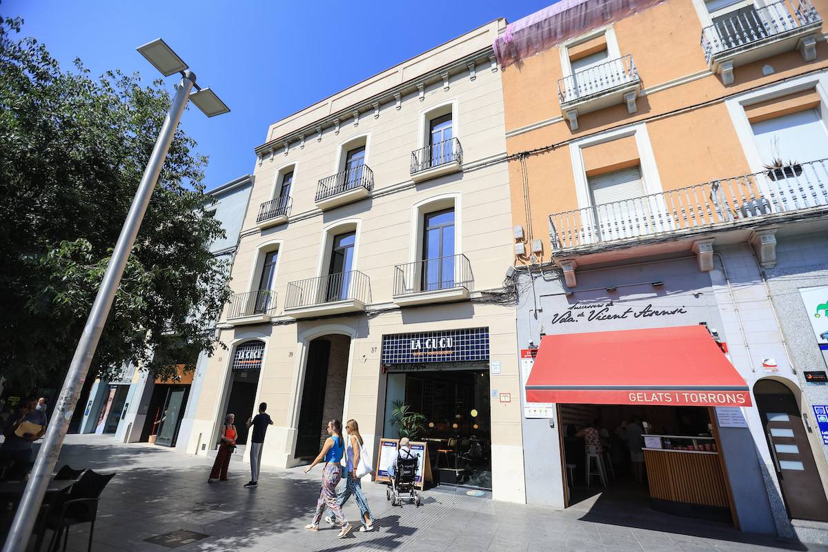FOTOS | La recuperació d’un edifici del Passeig permet identificar restes arqueològiques